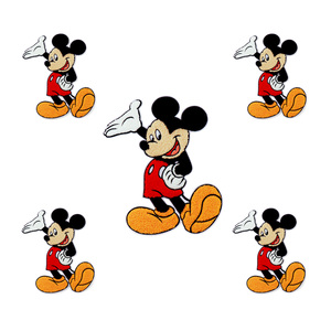 3D tay Puff thêu tùy chỉnh hùng mạnh sequin sắt trên Chenille thêu các bản vá lỗi - Product Image 5