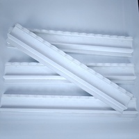 Règle de Mahjong Américain Classique en Bois de 20 Pouces, Support de Cartes, Couleur/Taille/Épaisseur/Forme Personnalisables, Ensemble de 4 Pièces en Boîte