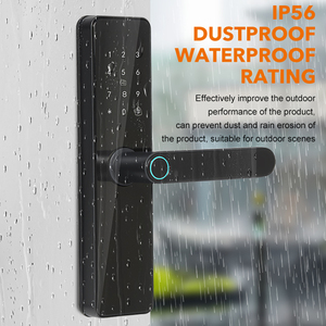 Thông Minh Kỹ Thuật số mật khẩu thẻ chìa khóa không dây vân tay khóa cửa khóa tuya khóa cửa thông minh cho cửa nhôm - Product Image 3