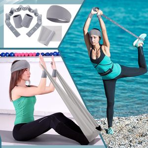 Set de 18 Piezas para Pilates para Mujer, Anillo de Pilates Antideslizante, Equipo de Gimnasio y Yoga, Incluye Banda de Resistencia, Bolsa y Accesorios de Pilates - Product Image 4