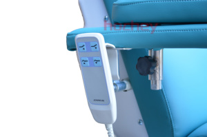 अस्पताल रक्त दाता कुर्सी विद्युत समायोज्य अस्पताल चिकित्सा रोगी रक्त संग्रह दाता डायलिसिस कुर्सी सोफे निर्माता - Product Image 6