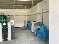 Máquina de Llenado de Cilindros de Oxígeno con Planta Generadora de Oxígeno PSA, Estación de Recarga de Gas Medicinal de Alta Presión para Suministro de Gas