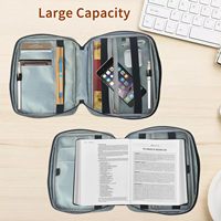 Grands livres utilitaires personnalisés transport sacs à main étanche Bible couverture étui de protection avec supports