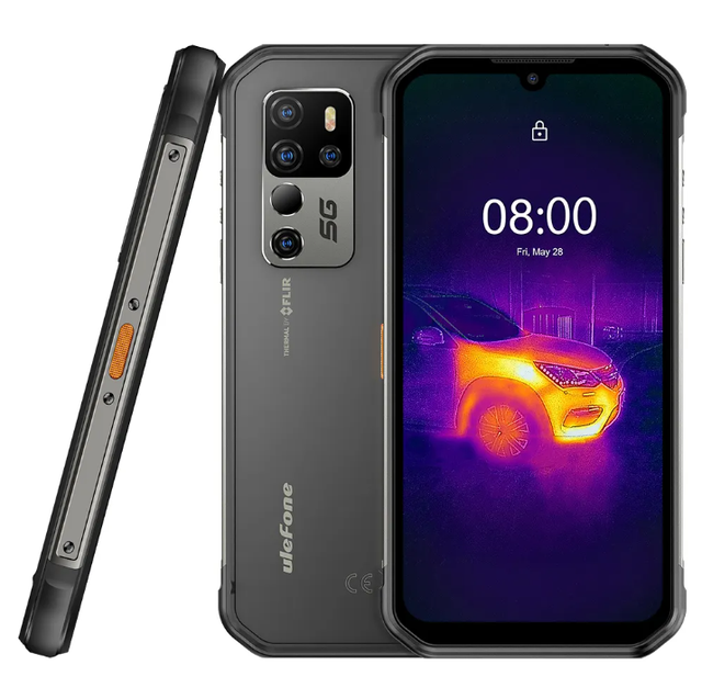 Industrial Rugged Phone Ulefone Armor 11T Night Vision and Thermal Imaging Camera 5G Smartphone Android Phone