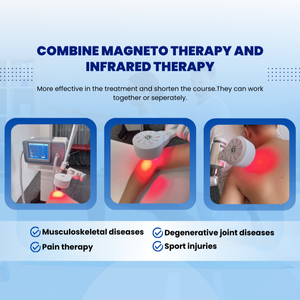 High Intensity PEMF Machine with 3-Wavelength Near Infrared 620nm 660nm 940nm for <strong>Clinics</strong> - Product Image 4