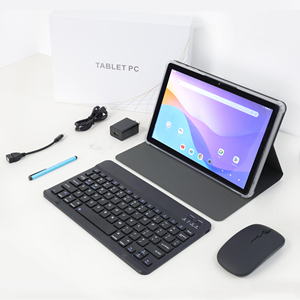 Tablette à écran tactile IPS 10.1 avec 8 Go de RAM + 128 Go de ROM Android 14 Dessin de <span class=keywords><strong>tapis</strong></span> WiFi Double <span class=keywords><strong>carte</strong></span> SIM Caméra frontale utilisée - Product Image 3