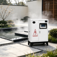 Générateur intelligent d'atomisation haute pression pour cour extérieure, équipement de brumisation paysagère, brumisateur pour soulagement thermique pour jardin privé