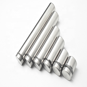 Productos de primer nivel Letrero de acrílico de vidrio Soporte de hardware de montaje en pared Separadores de acero inoxidable de metal negro plateado y dorado <span class=keywords><strong>Standof</strong></span> - Product Image 5