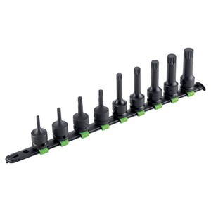 Juego de Puntas Torx FG 152RM/S9 de 8 Piezas, Juego de Llaves de Tubo Métricas, Kit de Herramientas para Reparación Automotriz - Product Image 1