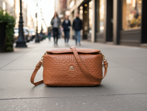 Borsa a tracolla da donna in microfibra, pelle sintetica, guscio morbido, chiusura con cerniera, tasche multiple, per tutte le stagioni - Product Image 2