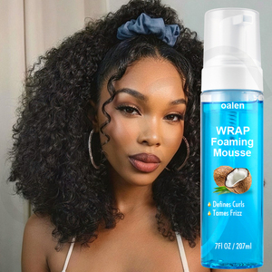 <span class=keywords><strong>Mousse</strong></span> Coiffante Anti-Frisottis Fixation Forte pour Perruques Bouclées, à l'Huile de Coco et de Karité pour des <span class=keywords><strong>Boucles</strong></span> et Ondulations Définies - Product Image 1