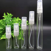 Flacon pulvérisateur vide 2ML 3ML 5ML en verre, petits vaporisateurs de parfum rechargeables 2cc, Mini flacons de parfum en verre, vente en gros