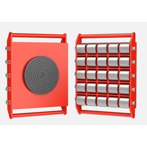 Промышленные тележки для тяжелых грузов 4-12 тонн с поворотом на 360 градусов °   Вращающаяся верхняя пластина - Product Image 6