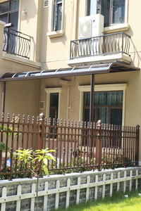 Auvent extérieur imperméable en alliage d'aluminium, toit en polycarbonate, auvent de patio, <span class=keywords><strong>abri</strong></span> de <span class=keywords><strong>terrasse</strong></span> - Product Image 3