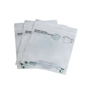 Kn95 disposable mask sealed transparent packaging bag