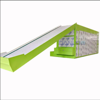 Industriële continue mesh-belt droger automatische fruit-, groente- en chilidehydratatie-apparatuur