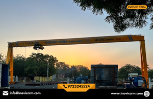 Grúa Goliath de Doble Viga con Polipasto Eléctrico |   Grúa Pórtico para Fábrica y Patio de Trabajo de 1 a 20 Toneladas - Product Image 3