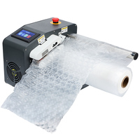 Machine à coussin d'air rapide 30 M/min pour le remplissage d'oreillers d'expédition et le panneau de commande numérique de la machine d'emballage à bulles d'air