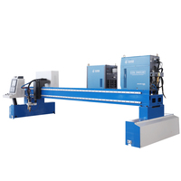 Machine de découpe au plasma à portique fort CNC stable contrôlée par ordinateur pour le traitement de la tôle et la découpe au gaz