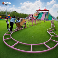 Meilleur prix pour les manèges de parc d'attractions pour enfants, mini-montagnes russes pour les projets d'amusement en plein air des stations balnéaires