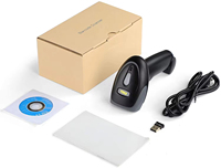 Escáner de Código de Barras Inalámbrico Portátil YOKOSCAN BWM930, Sensor CMOS, Interfaz USB, Velocidad de Escaneo de 30 fps, Lector de Códigos 1D/QR, Negro, 1800 mAh