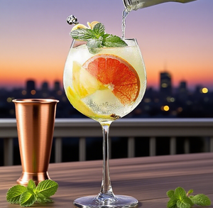 Grand Ballon Sans Plomb de 17oz Rouge Blanc Vin Champagne Verres à Cocktail Longue Tige Vin <span class=keywords><strong>Gin</strong></span> Tonic Verres Gobelet pour Bar Maison - Product Image 6