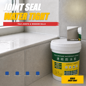 Pegamento Transparente a Base de Agua, Impermeable, con Sellador de Fugas para Exteriores, Techos, Parques y Concreto - Ecológico - Product Image 1