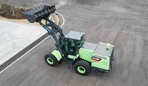 Nueva cargadora eléctrica de 6 <span class=keywords><strong>toneladas</strong></span>, cargadoras de ruedas alimentadas con hidrógeno con cabina cerrada y aire acondicionado - Product Image 2