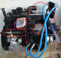 Ensemble moteur 4JB1T 4JB1T68KW pour pièces de machines de construction