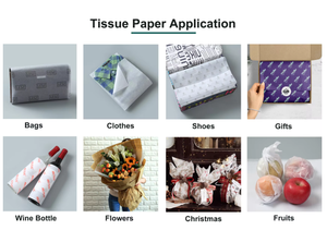 Customized Wrapping <strong>Paper</strong> Custom Logo Size and <strong>Color</strong> Thin <strong>Tissue</strong> <strong>Paper</strong> Wrapping for Clothing Jewelry Packaging Labels - Product Image 6