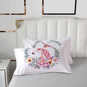 <span class=keywords><strong>Couette</strong></span> pour enfants américaine imprimée en 3D biologique imprimé <span class=keywords><strong>licorne</strong></span> en microfibre matelassée - Product Image 5