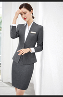 Costume professionnel féminité haut de gamme outillage entretien costume formel costume veste réception vêtements de travail
