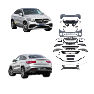 Kit de carrosserie de grille <span class=keywords><strong>GT</strong></span> pour pare-chocs avant et arrière pour Mercedes GLE classe coupe w166 GLE300 GLE450 GLE63S - Product Image 1