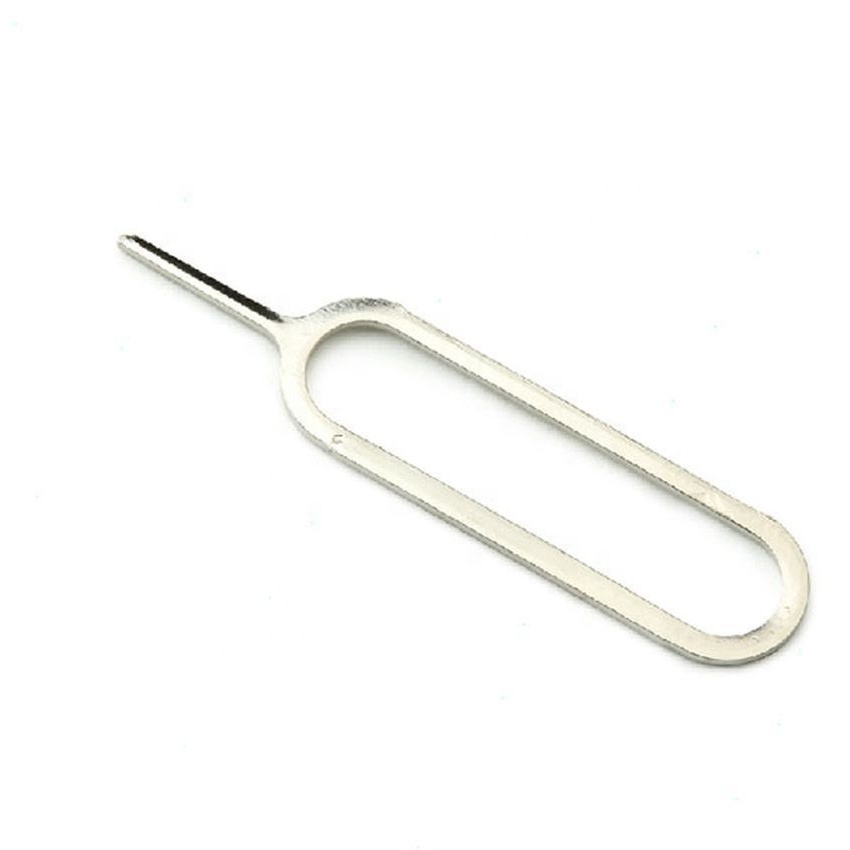 Pin Per Scheda SIM In Acciaio Inox Con Custodia Protettiva – Apertura Facile Per Tutti I Telefoni, Portachiavi Incluso