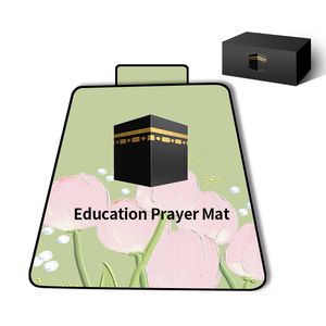 SHANTOU SAJADAH K00 60*100cm Style arabe Multi fonction Musallah <span class=keywords><strong>tapis</strong></span> de prière intelligent <span class=keywords><strong>interactif</strong></span> électronique enfants <span class=keywords><strong>tapis</strong></span> de prière - Product Image 3