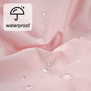 Bonnet de douche imperméable pour adultes, en PVC transparent, jetable, coloré, taille moyenne, en stock - Product Image 3