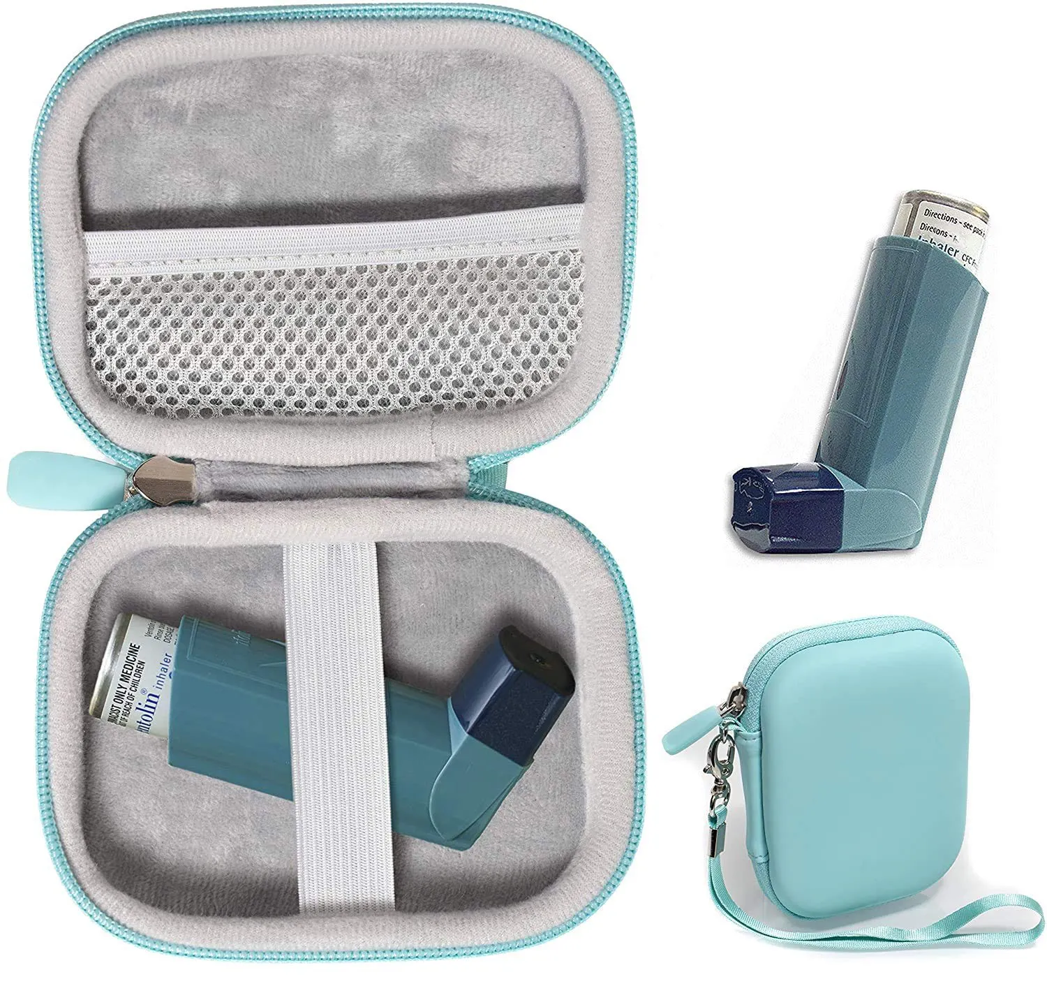 Asthma Inhaler Holder case Compact and Sturdy case for Handy Ventolin Inhaler Storage Bag