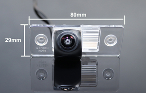 Caméra pour VW Bora Jetta Touareg Tiguan <span class=keywords><strong>Passat</strong></span> B5 <span class=keywords><strong>B6</strong></span> Golf Polo Santana 170 degrés HD 1080P AHD véhicule voiture vue arrière parking - Product Image 4