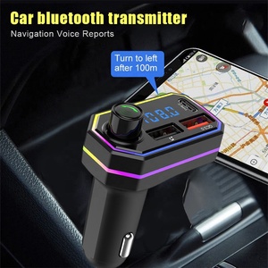 Reproductor de música MP3 QC3.0 para coche, receptor de Audio manos libres con cargador rápido USB Dual, inalámbrico, <span class=keywords><strong>Bluetooth</strong></span>, MP3, transmisor FM - Product Image 5