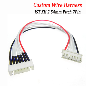 JST XH 2.54mm Pitch 7Pin Erkek - Dişi Uzatma Kablosu Kalaylı Bakır 24AWG Jumper Kablosu PCB Sensörü Lipo Pil Paketi için - Product Image 1