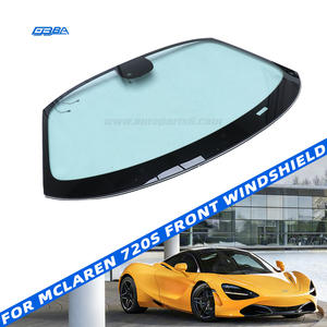 กระจกหน้ารถยนต์สีเขียวมิ้นท์ใหม่เอี่ยมจากโรงงาน ไม่มีขายึด สำหรับ McLaren 720S ปี 2017-2019 อะไหล่แท้หมายเลข 14AB560CP - Product Image 1