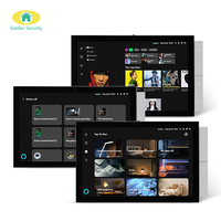 Panel de Control de pantalla táctil de 10,1 "con Tuya Gateway US/EU/CN Caja de pared estándar Control local de cámara integrada de 5MP para hogar inteligente