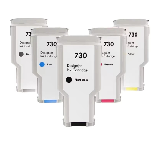 Compatible HP 72 Ink Cartridge with Chip for HP DesignJet T610 T620 T770 T790 T795 T1100 T1200 T1300 T1708 T1120 Inkjet Printer