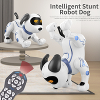 Juguete interactivo con control remoto para perros, truco de programación eléctrica, animales inteligentes, baile, venta al por mayor, perro Robot, simular mascota inteligente