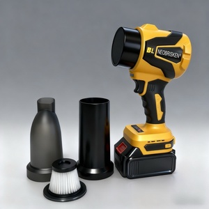 เครื่องดูดฝุ่นและเป่าลมไร้สายในรถยนต์แบบสองฟังก์ชั่น เครื่องทำความสะอาดในครัวเรือนแบบไร้แปรงถ่าน <span class=keywords><strong>ดูด</strong></span>ฝุ่นและเป่าลมในตัว - Product Image 2