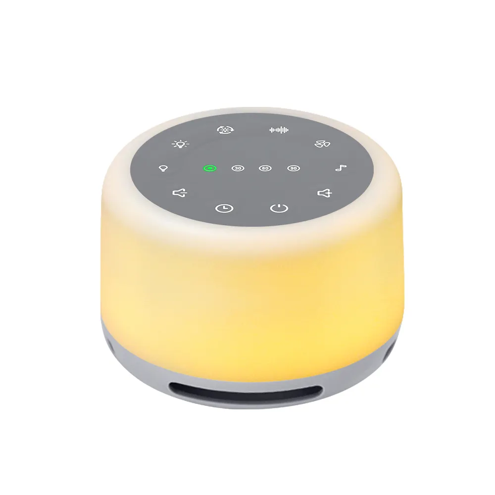 Produk Dropshipping 2024 portabel bayi tidur Desktop putih kebisingan mesin suara untuk bayi tidur