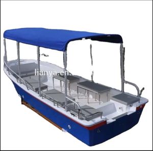 Yate Deportivo de Lujo con Consola Central, de Aluminio, 5.5m/18 pies, Motor Fuera de Borda de 60HP, Soldado, para Pesca, Crucero, Río, Entretenimiento - Product Image 1
