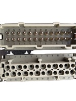 Oferta Especial: Kit de Inserción de Carcasa para Conector de Alta Resistencia HARTING HAN-24B (Modelos 09300240301, 19300241522, 09330242601, 09330272701, 10330240000)