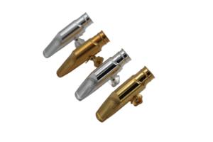 Embouchure de saxophone alto en métal style DURGA A5 de Eastern Music, design Theo Wanne, son puissant et riche pour le jazz, avec ligature et capuchon. - Product Image 6