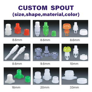 Sachet d'emballage personnalisé imprimé pour sauces : pâte de tomate, ketchup, moutarde, mayonnaise – avec bec verseur - Product Image 2